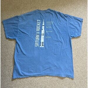 Apollo / NASA Saturn V rocket graphic 2XL T-shirt